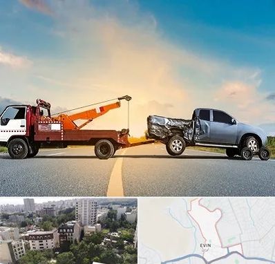 یدک کش شبانه روزی در اوین