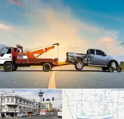 یدک کش شبانه روزی در 17شهریور