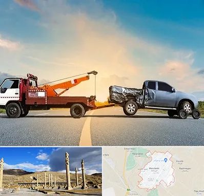 یدک کش شبانه روزی در مرودشت