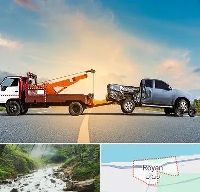 یدک کش شبانه روزی در رویان