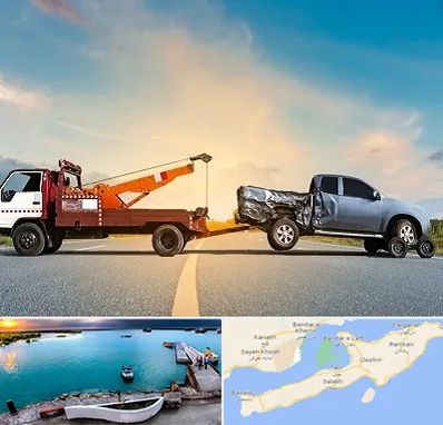 یدک کش شبانه روزی در قشم