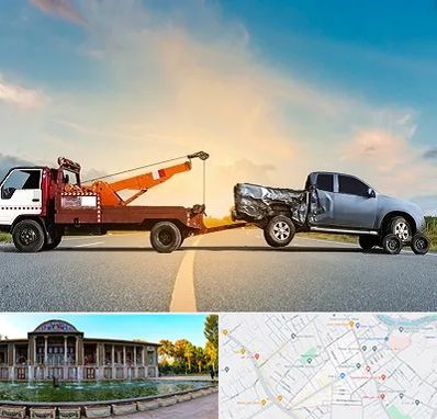 یدک کش شبانه روزی در عفیف آباد شیراز