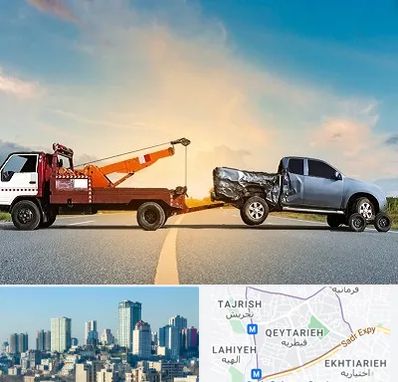 یدک کش شبانه روزی در قیطریه 