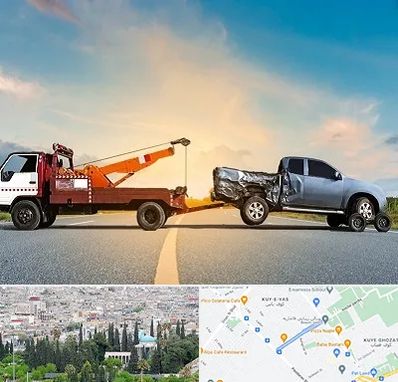 یدک کش شبانه روزی در محلاتی شیراز