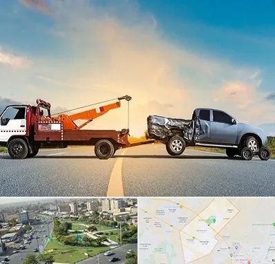 یدک کش شبانه روزی در کمال شهر کرج