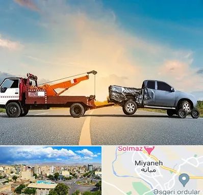 یدک کش شبانه روزی در میانه