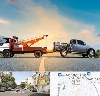 یدک کش شبانه روزی در چهارصد دستگاه 