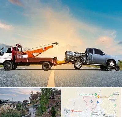 یدک کش شبانه روزی در باغستان کرج