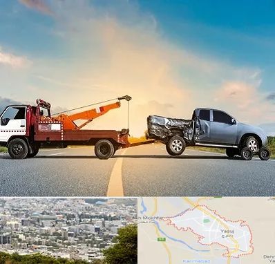 یدک کش شبانه روزی در یاسوج