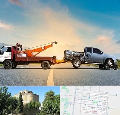 یدک کش شبانه روزی در مرداویج اصفهان