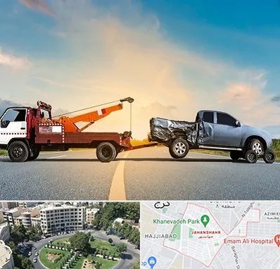 یدک کش شبانه روزی در جهانشهر کرج 