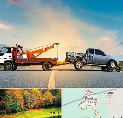 یدک کش شبانه روزی در کردکوی