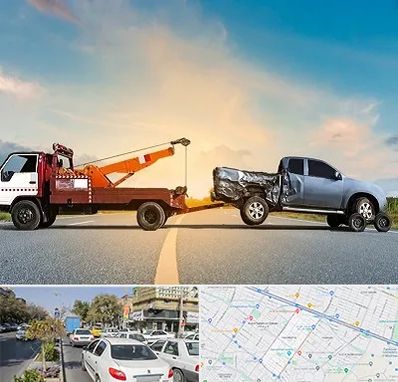 یدک کش شبانه روزی در مفتح مشهد