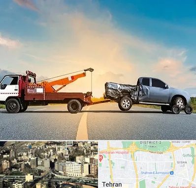 یدک کش شبانه روزی در مرزداران 