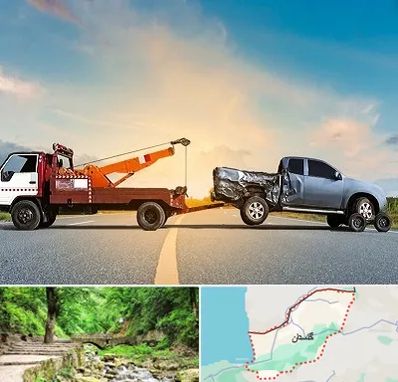 یدک کش شبانه روزی در گلستان