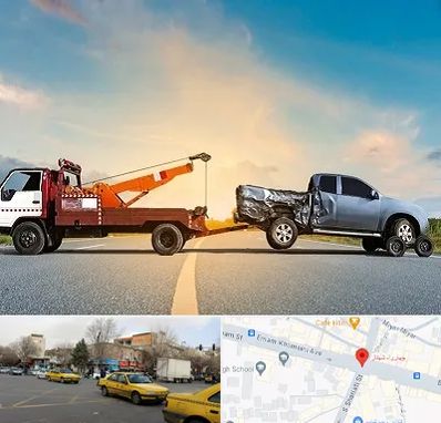 یدک کش شبانه روزی در شهناز تبریز