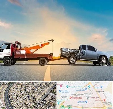 یدک کش شبانه روزی در شهرک غرب مشهد