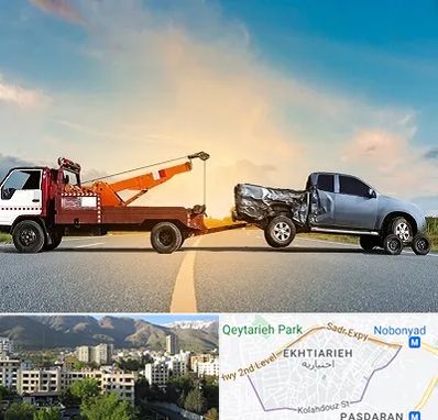 یدک کش شبانه روزی در اختیاریه 