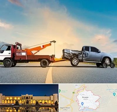 یدک کش شبانه روزی در برازجان