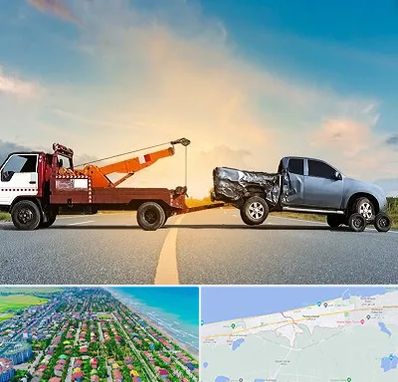 یدک کش شبانه روزی در فریدونکنار