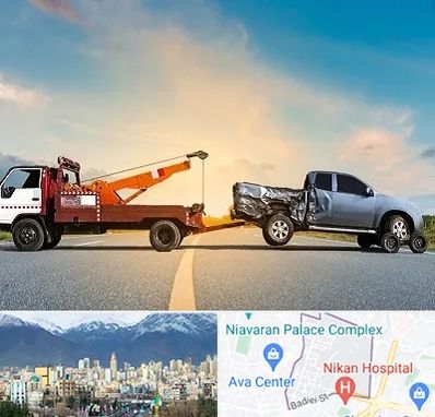 یدک کش شبانه روزی در آجودانیه 