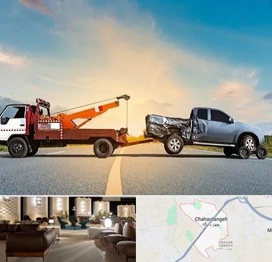 یدک کش شبانه روزی در چهاردانگه