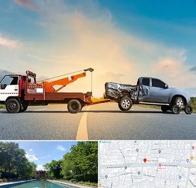 یدک کش شبانه روزی در هشت بهشت اصفهان