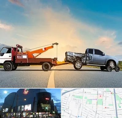 یدک کش شبانه روزی در بلوار اباذر