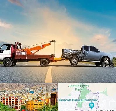 یدک کش شبانه روزی در نیاوران 