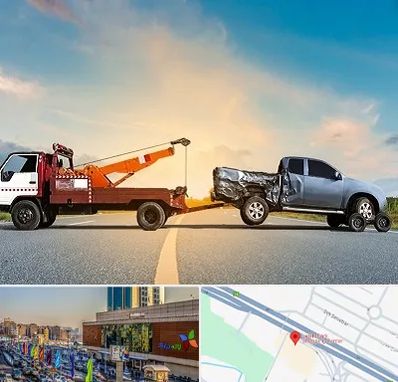 یدک کش شبانه روزی در لاله پارک تبریز