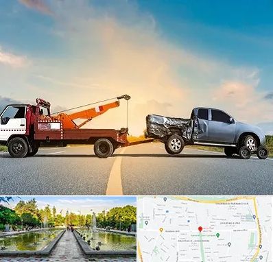 یدک کش شبانه روزی در سرسبز