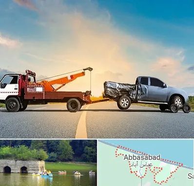 یدک کش شبانه روزی در عباس آباد