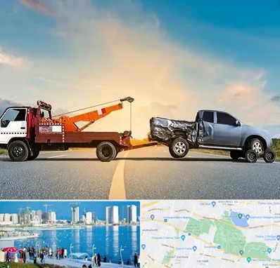 یدک کش شبانه روزی در چیتگر 