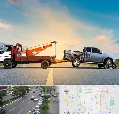 یدک کش شبانه روزی در ستارخان 