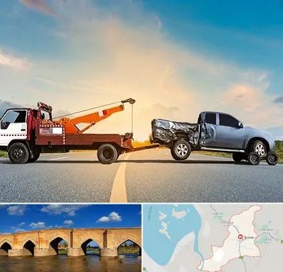 یدک کش شبانه روزی در بناب