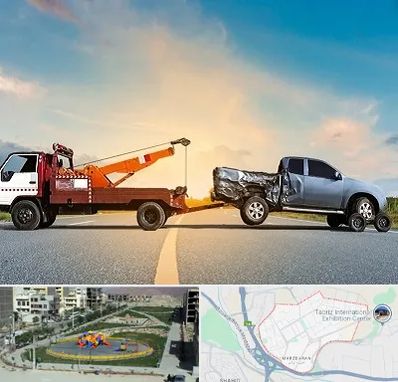 یدک کش شبانه روزی در مرزداران تبریز