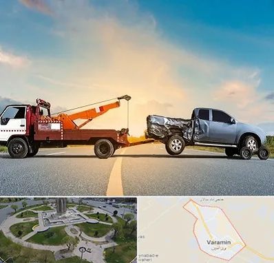 یدک کش شبانه روزی در ورامین