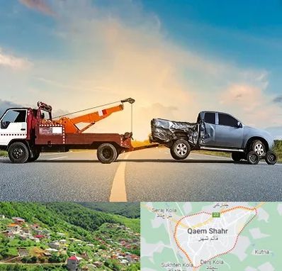 یدک کش شبانه روزی در قائم شهر