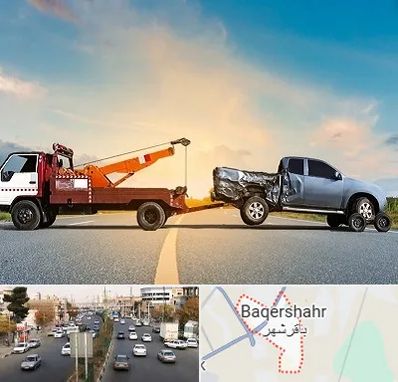 یدک کش شبانه روزی در باقرشهر