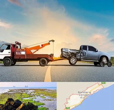 یدک کش شبانه روزی در بندرلنگه