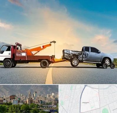 یدک کش شبانه روزی در جمشیدیه