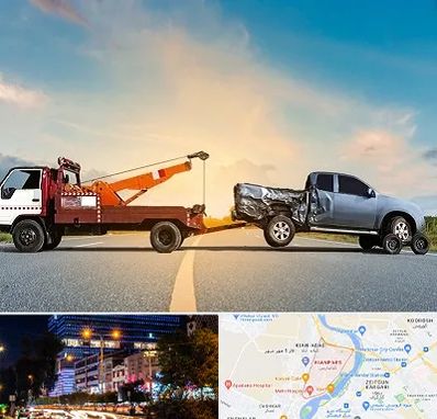 یدک کش شبانه روزی در کیانپارس اهواز