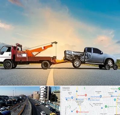 یدک کش شبانه روزی در پیروزی 