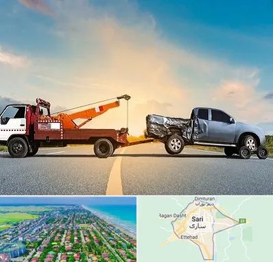 یدک کش شبانه روزی در ساری