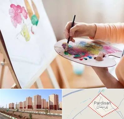 آموزشگاه نقاشی اکریلیک در پردیسان قم