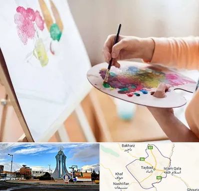 آموزشگاه نقاشی اکریلیک در تایباد