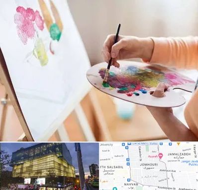 آموزشگاه نقاشی اکریلیک در جمهوری 