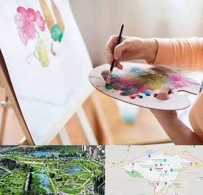 آموزشگاه نقاشی اکریلیک در بجنورد