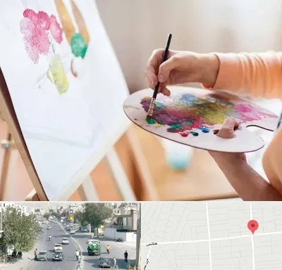 آموزشگاه نقاشی اکریلیک در هاشمی
