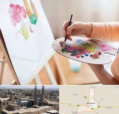 آموزشگاه نقاشی اکریلیک در سبزوار